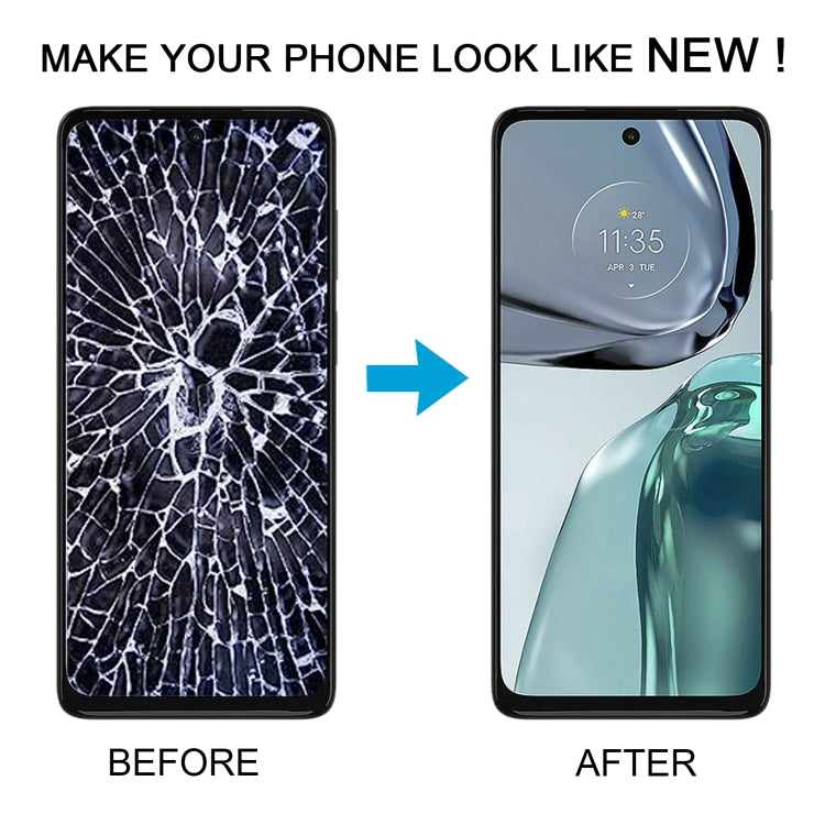 Schermo LCD con touch e cornice per Motorola Moto G62 India - immagine 6