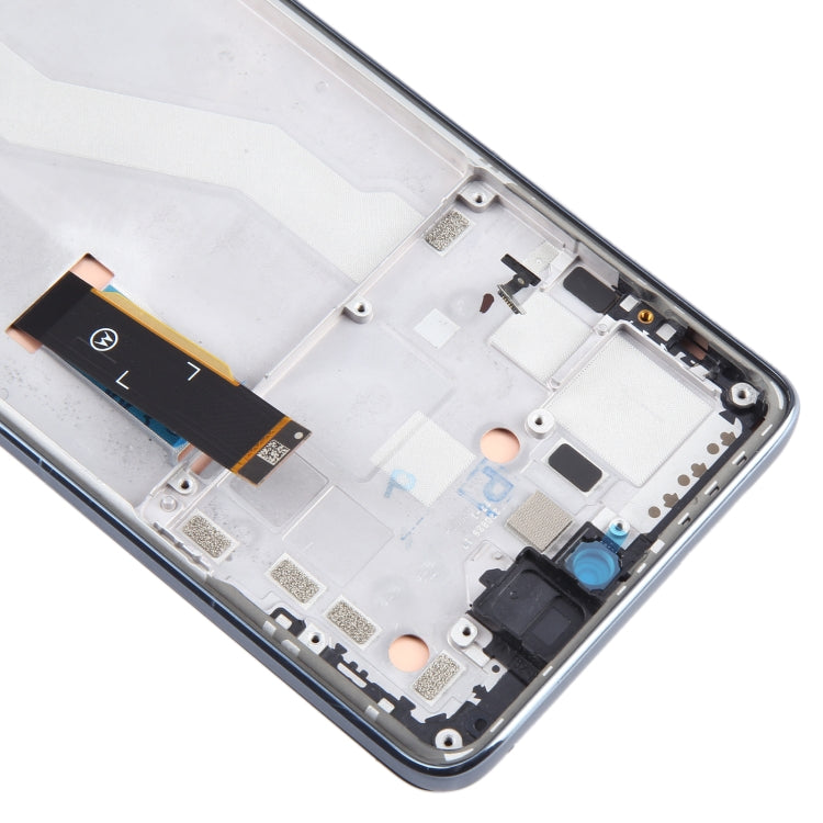 Schermo LCD con digitalizzatore e cornice per Motorola Edge 2022 - immagine 4