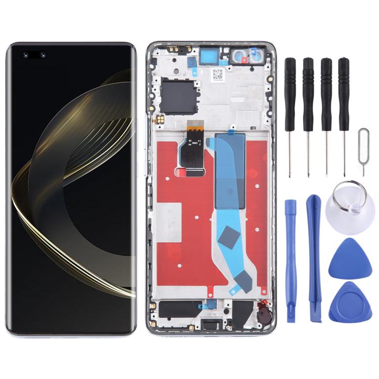 Schermo LCD con digitalizzatore e cornice per Huawei Nova 11 Pro - immagine 8