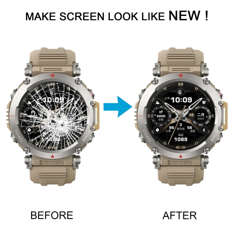 Schermo LCD con touch e cornice per Amazfit T-Rex Ultra - immagine 7