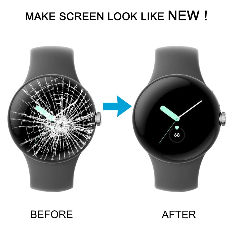 Lente vetro esterna di ricambio per Google Pixel Watch