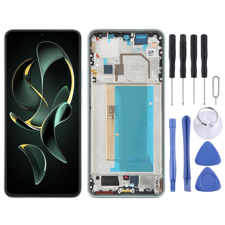 Schermo AMOLED originale con cornice per Xiaomi Redmi K60 Ultra