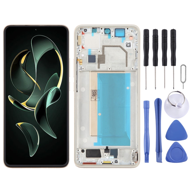 Schermo AMOLED originale con cornice per Xiaomi Redmi K60 Ultra