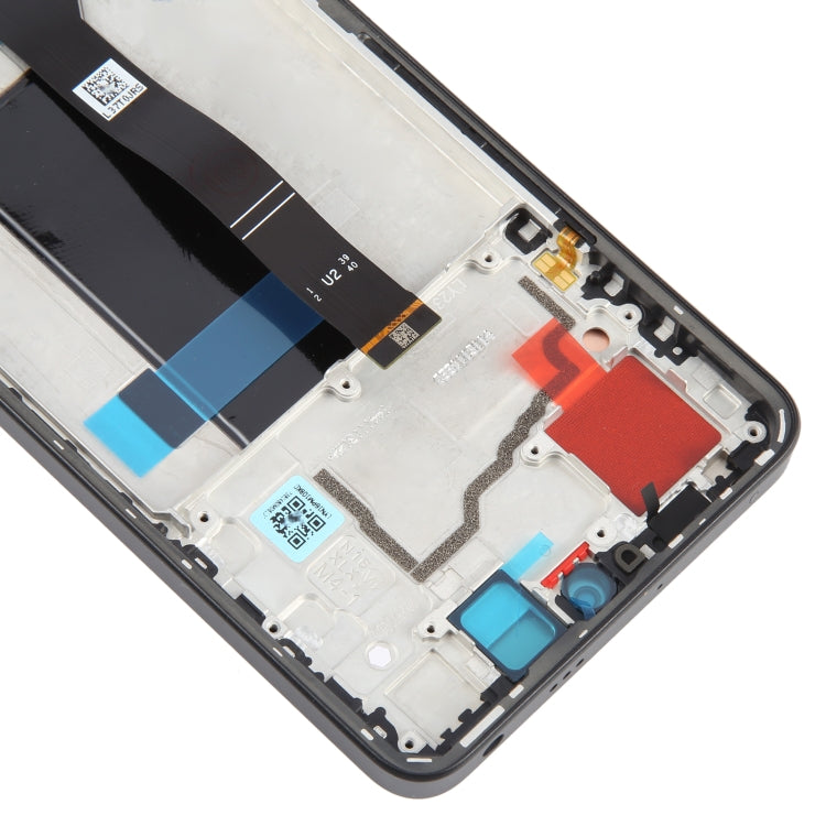 Schermo AMOLED con digitalizzatore e telaio per Xiaomi Redmi Note