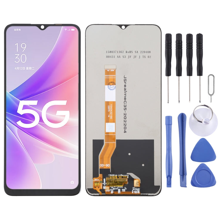 Display LCD con digitalizzatore touch per OPPO A18