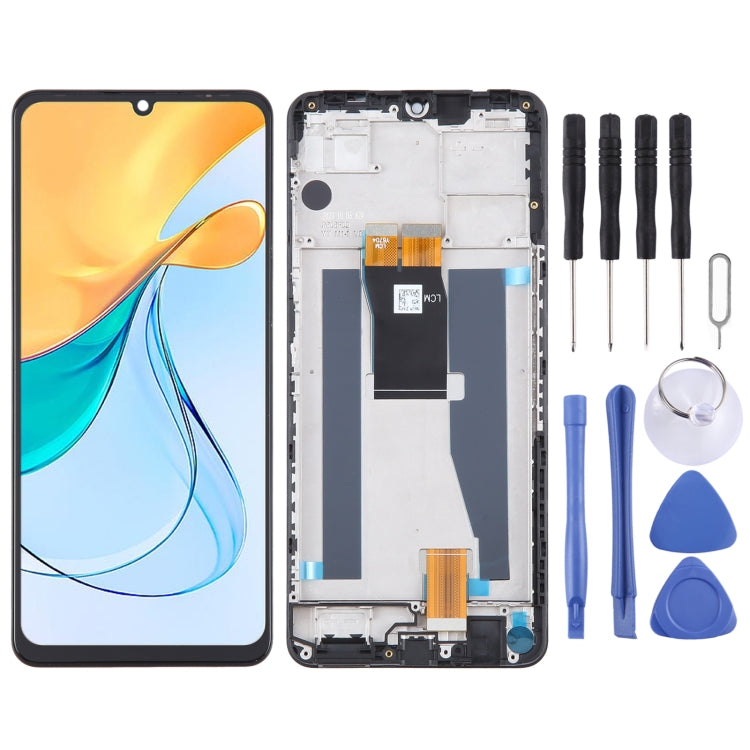 Digitalizzatore LCD con cornice per ZTE Blade V50 Vita