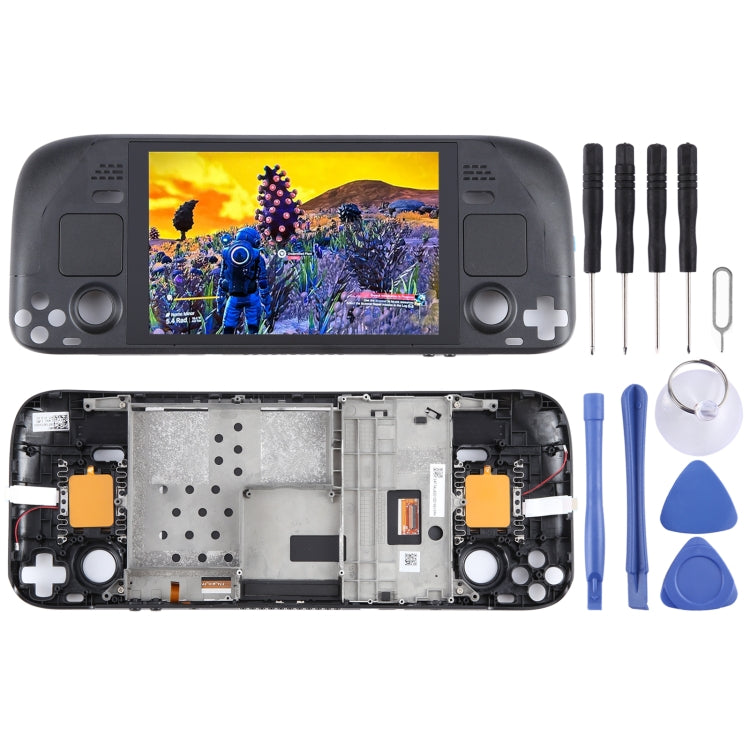 Schermo LCD con digitalizzatore e telaio per Steam Deck