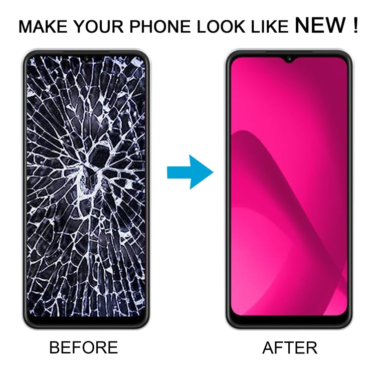 Schermo LCD con digitalizzatore per T-Mobile Revvl 7 5G