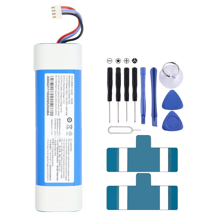 Batteria sostitutiva 2450mAh per Deebot DJ35 DK520
