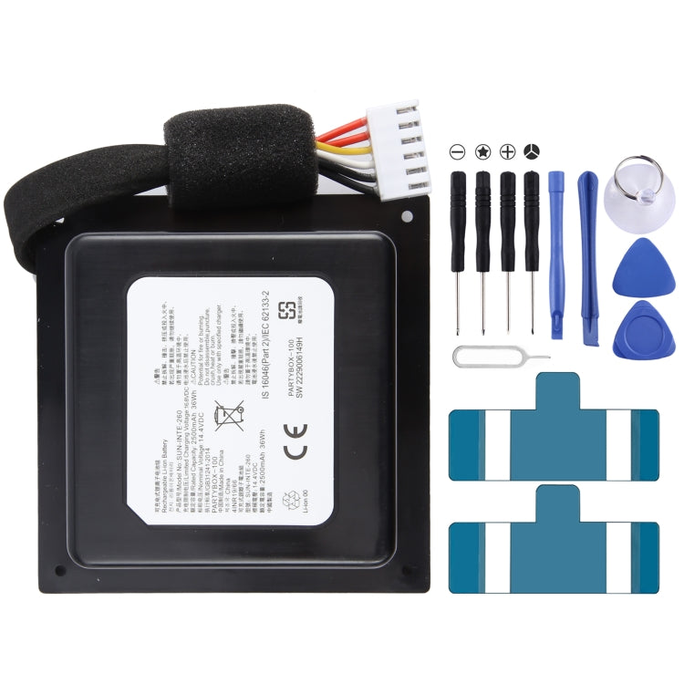Batteria sostitutiva 2500 mAh per JBL PartyBox 100
