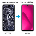 Schermo LCD Digitizer con Telaio per T-Mobile Revvl 7 5G