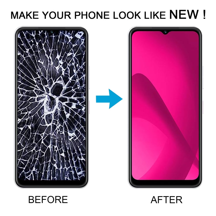 Schermo LCD Digitizer con Telaio per T-Mobile Revvl 7 5G