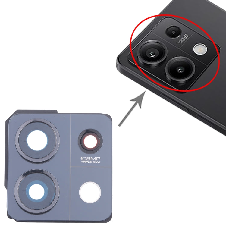 Cornice lente fotocamera posteriore per Xiaomi Redmi Note 13 5G