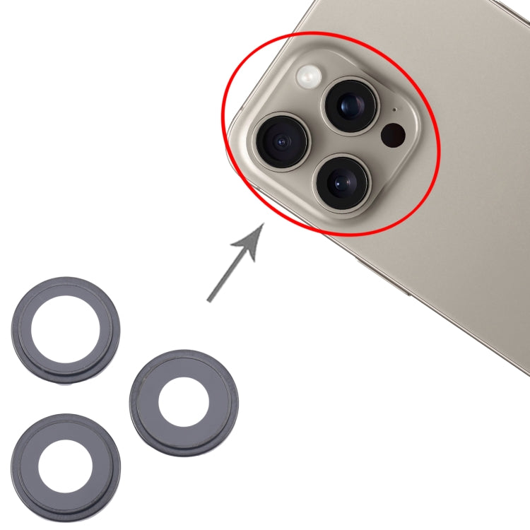 Copriobiettivo fotocamera per iPhone 16 Pro Max, 4 colori - immagine 4