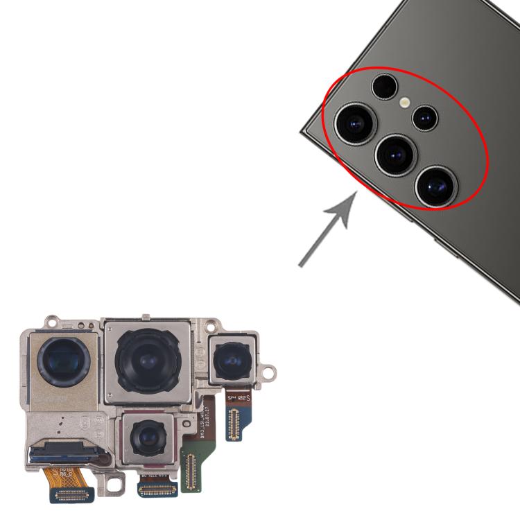 Set fotocamere di ricambio Samsung Galaxy S24 Ultra SM-S928 - immagine 5