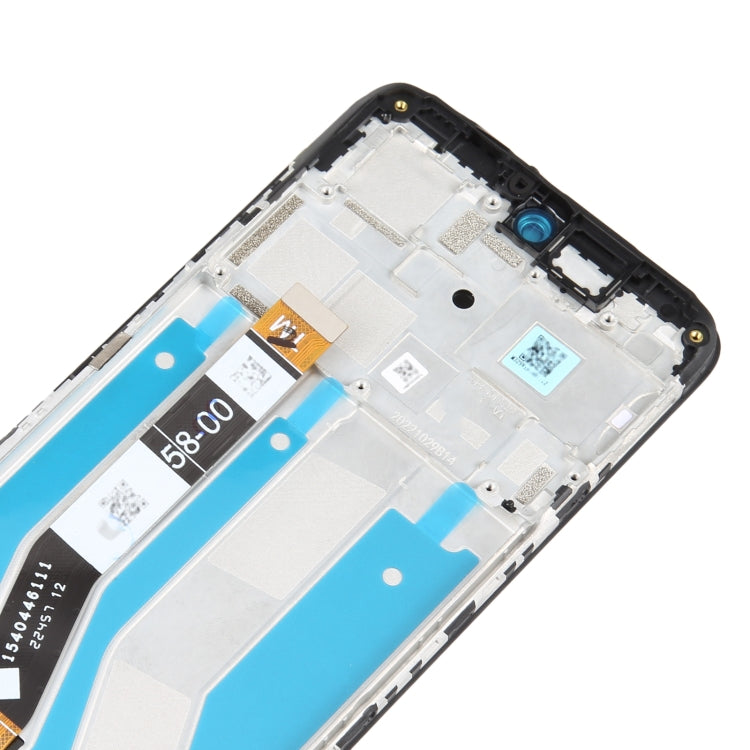 Display LCD con digitalizzatore e cornice per Motorola Moto G73
