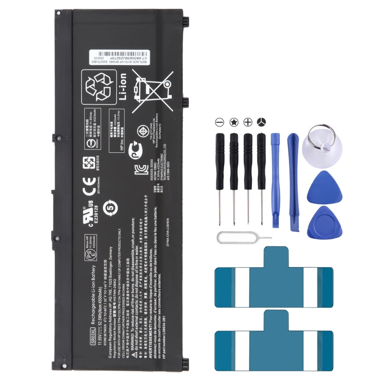 Batteria agli ioni di litio 11,55 V per HP OMEN 15-CE, 4550 mAh