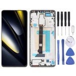 Schermo LCD originale Xiaomi Poco F6 con telaio