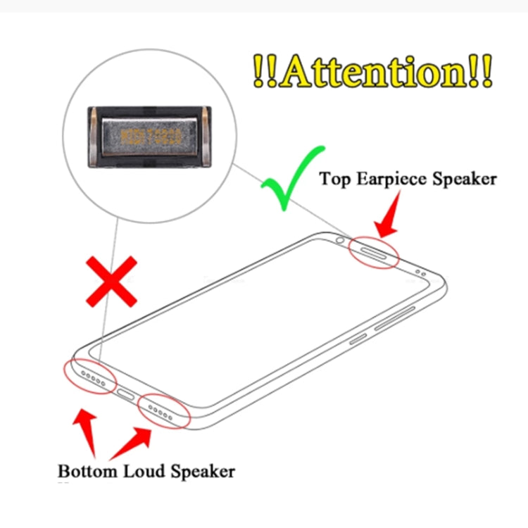 Altoparlante auricolare di ricambio per OPPO Realme Q - immagine 3
