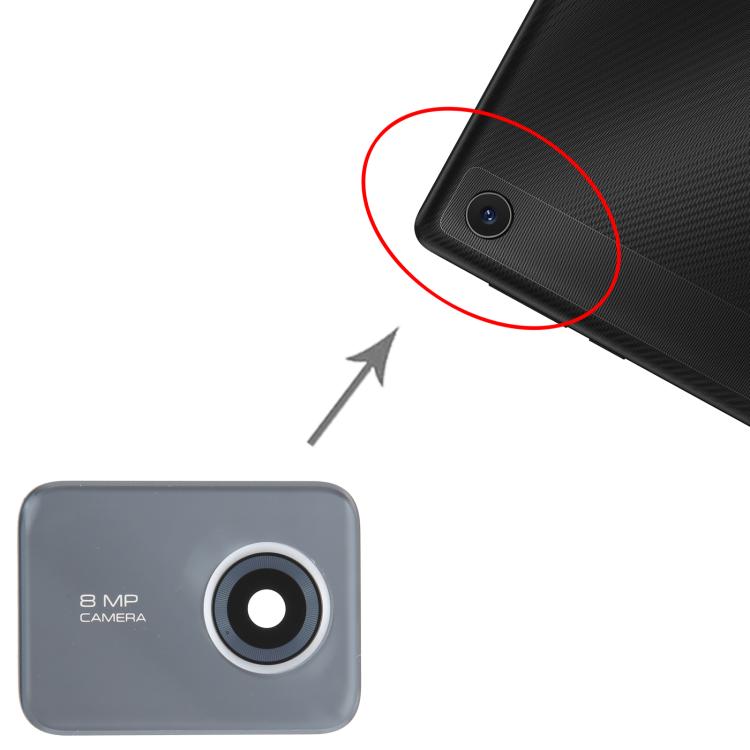 Obiettivo fotocamera posteriore per Lenovo Tab Plus