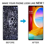 Schermo LCD con digitalizzatore per LG Velvet 5G US