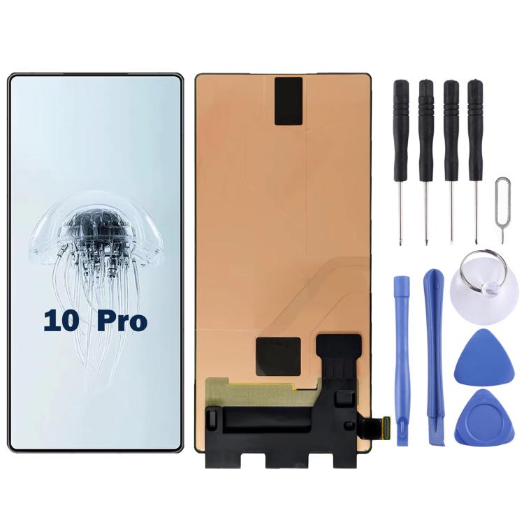 Per ZTE Nubia Red Magic 10 Pro NX789J AMOLED Schermo LCD originale Digitizer Assemblaggio completo, For ZTE Nubia RedMagic 10 Pro(Original)
