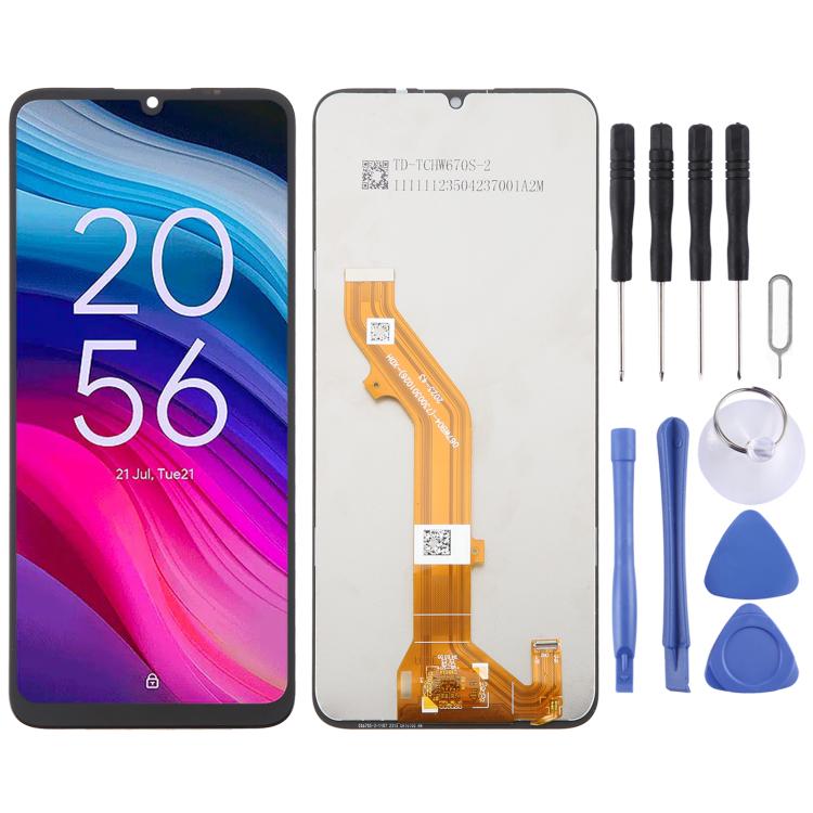 Display LCD completo con digitalizzatore touch per TCL 505 4G