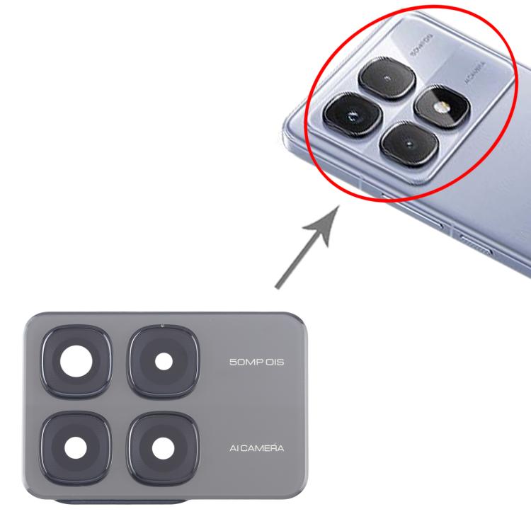 Copertura obiettivo fotocamera posteriore Xiaomi Redmi K70 Ultra - immagine 4