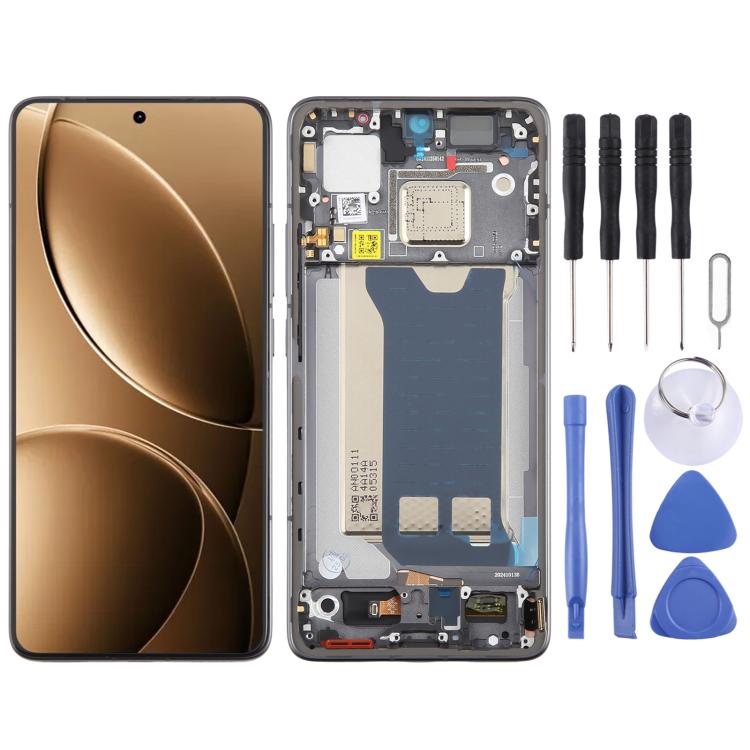 Display AMOLED con digitalizzatore e cornice per Xiaomi Redmi K80