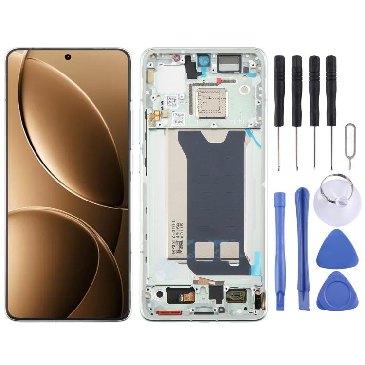 Display AMOLED con digitalizzatore e cornice per Xiaomi Redmi K80 - immagine 6