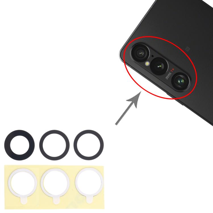 Lente fotocamera posteriore di ricambio Sony Xperia 1 VI Original - immagine 4