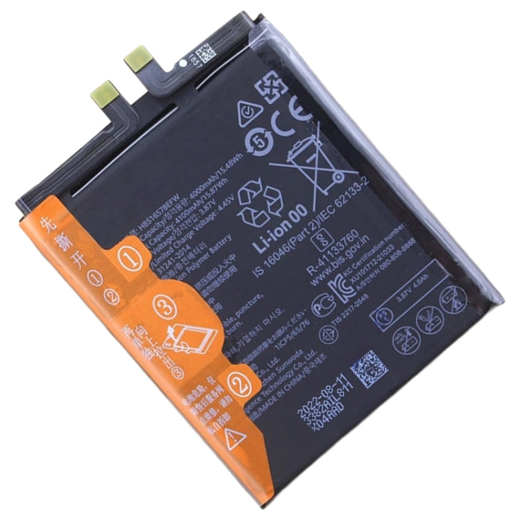 Batteria sostitutiva 4100mAh per Huawei P50 e P50E