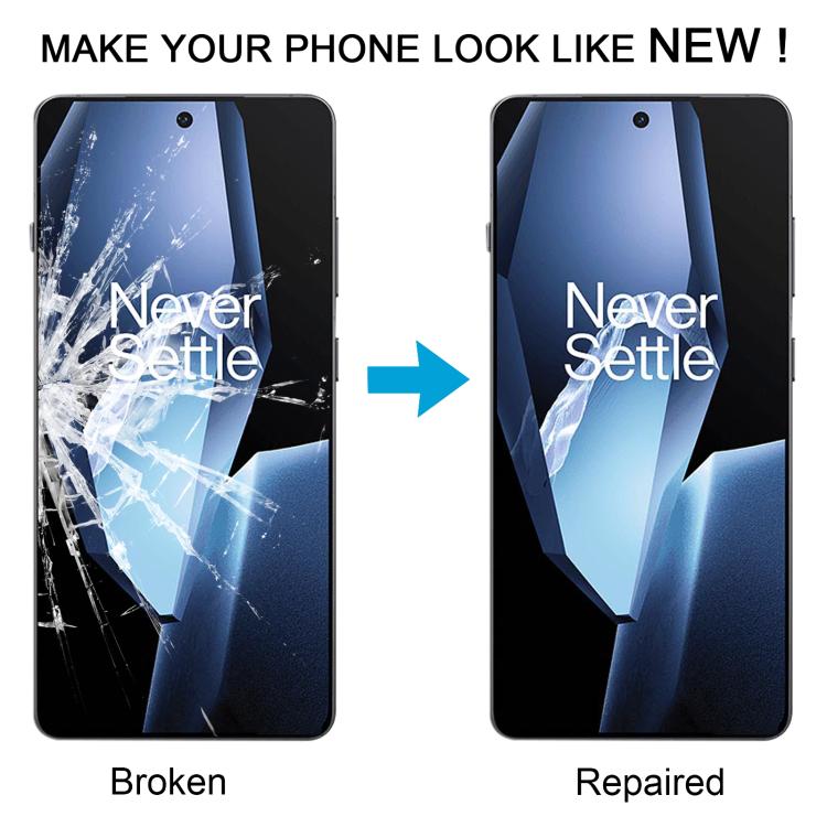 Vetro esterno schermo OnePlus Ace 5 con adesivo OCA - immagine 3