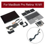Cavo flex sensore angolo schermo LCD MacBook Pro 16 M1 A2485 - immagine 5