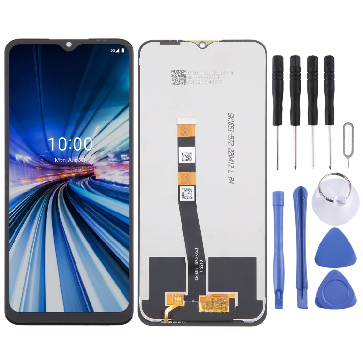 Display LCD con digitalizzatore touch per Boost Mobile Celero 5G