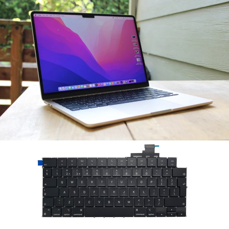 Tastiera UK per MacBook Air M2 13 2022 A2681
