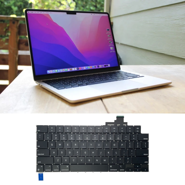 Tastiera versione USA per MacBook Air M2 13 2022 A2681