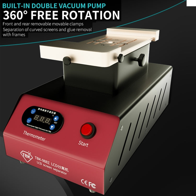 Separatore manuale con pompa per LCD 7 pollici TBK-988Z