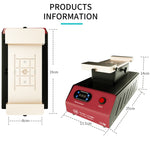 Separatore manuale con pompa per LCD 7 pollici TBK-988Z