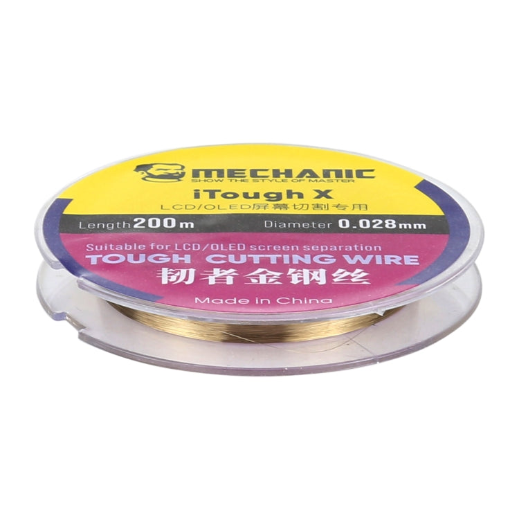 Filo da taglio meccanico 0,028 mm per schermi OLED LCD 200 m