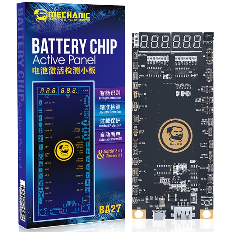 Scheda rilevamento batteria meccanica BA27 per smartphone