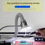 Evacuatore fumo saldatura per circuiti integrati smartphone