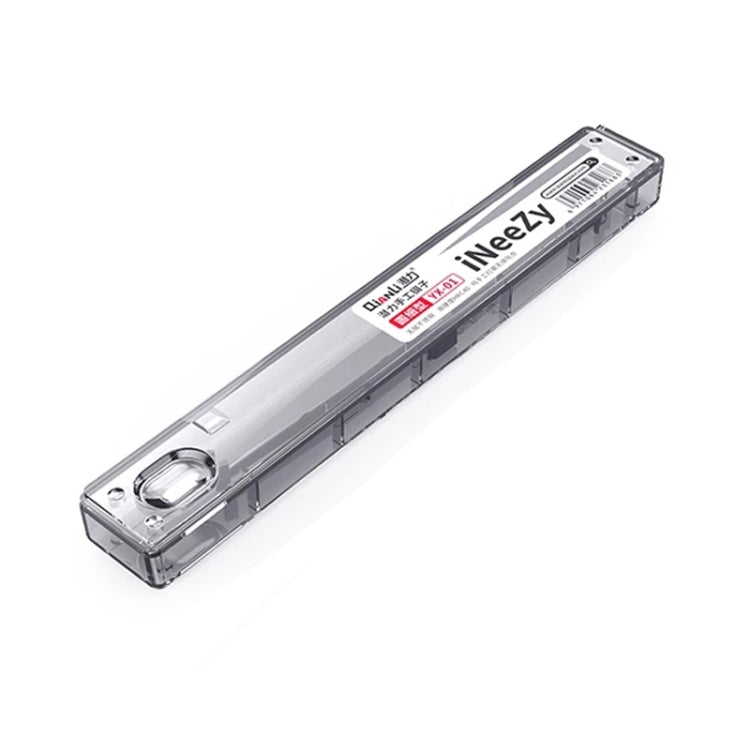 Pinzette a punta ispessite in acciaio inox 17cm
