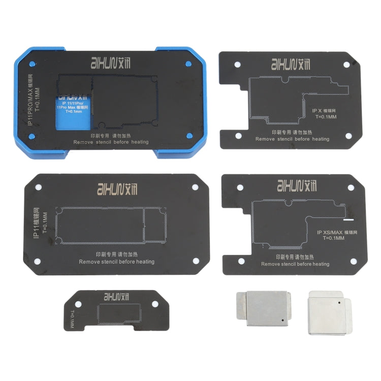 Piattaforma reballing PCB AIXUN FT06 Pro 6 in 1 per iPhone