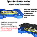 Piattaforma reballing PCB AIXUN FT06 Pro 6 in 1 per iPhone