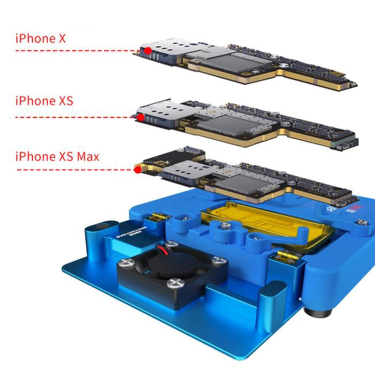 Stazione rilavorazione saldatura e preriscaldamento schede Apple