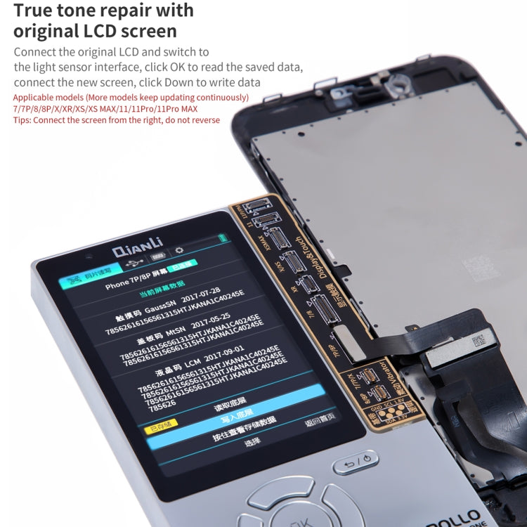 Dispositivo ripristino multifunzione Qianli Apollo iPhone