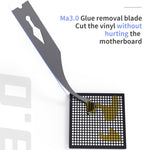 Set 18 coltelli rimozione colla IC CPU 3 in 1 MA 3.0