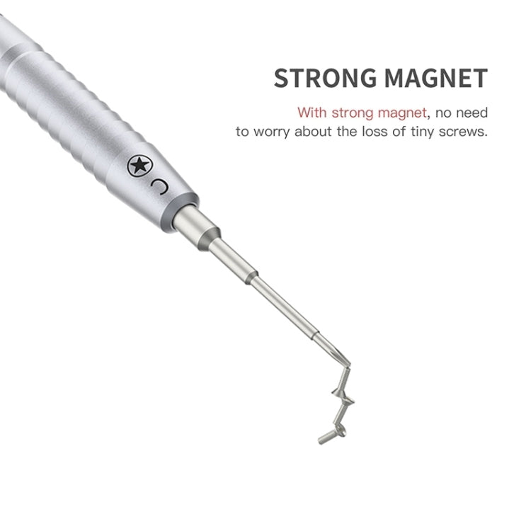 Cacciavite 5 in 1 con manico in alluminio antiscivolo