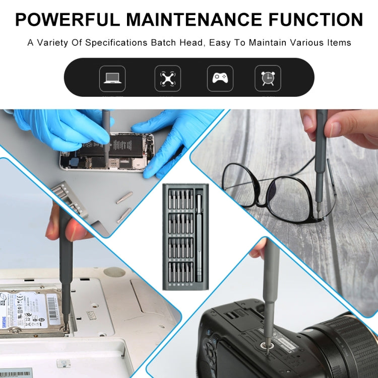 Set cacciaviti 24 in 1 WEEKS per riparazioni elettroniche - immagine 5